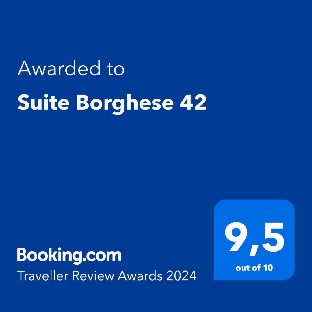 Suite Borghese 42 Рим Екстер'єр фото